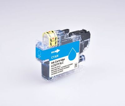 Compatible Brother LC 3219 XL Hi Cap Cyan Ink Cartridge