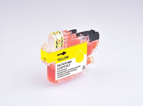 Compatible Brother LC 3219 XL Hi Cap Yellow Ink Cartridge