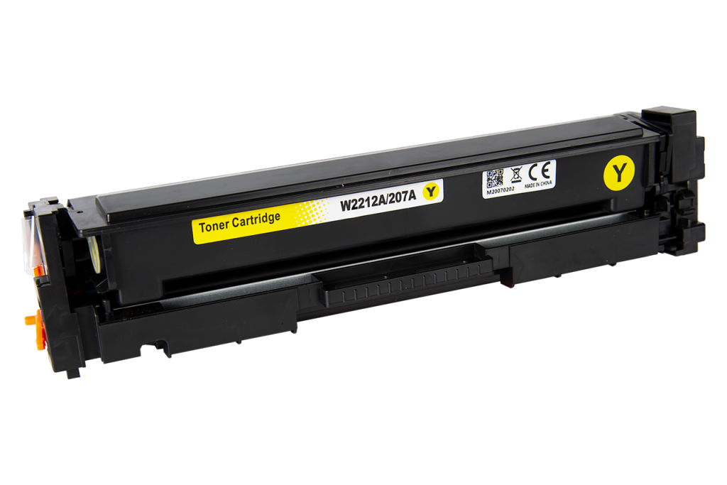 Compatible HP W 2212 A Yellow Standard Yield Toner 207 A