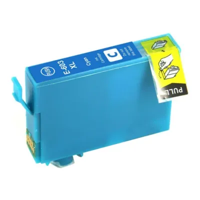 Compatible Epson 603 XL Hi Cap Cyan Ink Cartridge