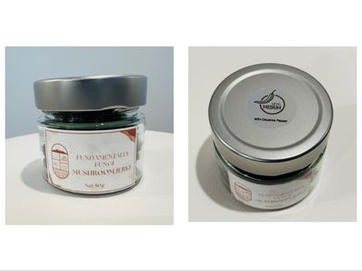 Mushroom Jerky Medium Spice (Jar)