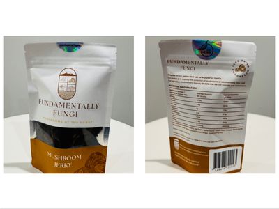 Mushroom Jerky Medium Spice (Bag)