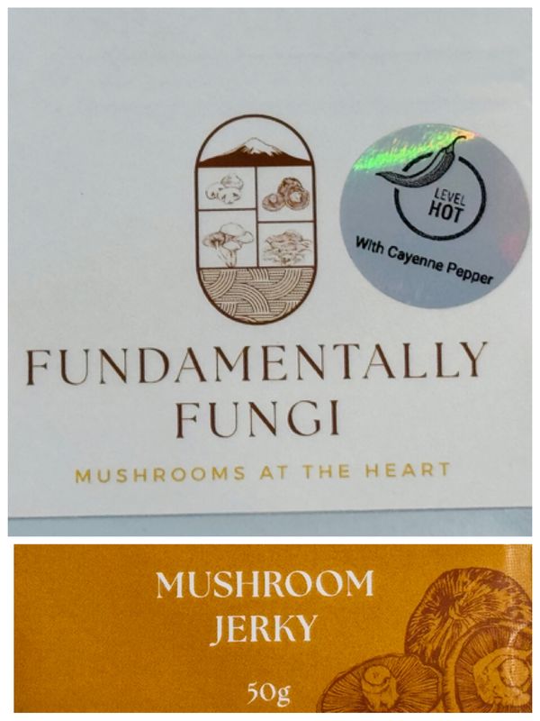 NEW - Mushroom Jerky Hot (Bag)