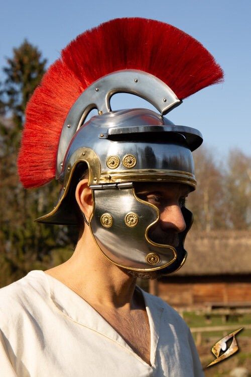 Romeinse Soldatenhelm met Pluim