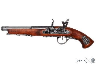 Napoleon&#39;s Flintlock Pistool (Linkshandig) - Frankrijk - 18e Eeuw - Staal