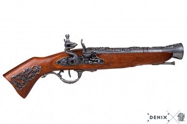 Donderbus Flintlock Pistool - Oostenrijk - 18e Eeuw - Staal