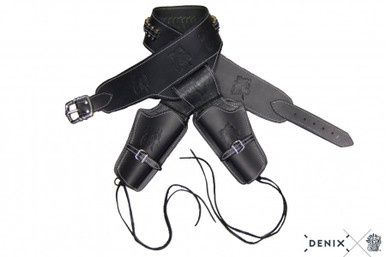 Denix Western Holster Voor 2 Revolvers