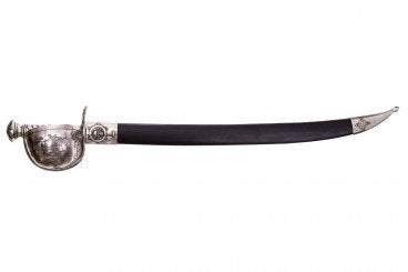 Denix Saber of Pirate Hayreddin Barbarossa - Turkey - Silver - 1546