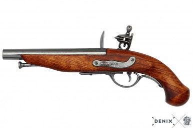 Piraat Flintlock Pistool - Frankrijk - 18e Eeuw