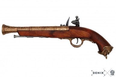 Piraat Flintlock Pistool - Assassin's Creed: Black Flag - Italië - 18e Eeuw - Goud
