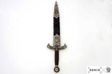Dolk van Koning Arthur 'Carnwennan' - 44 cm - Zilver