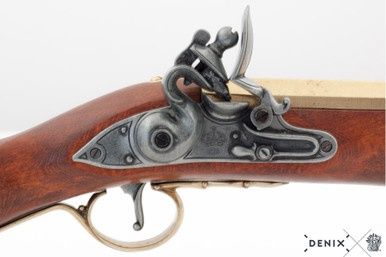Donderbus Flintlock Geweer - Engeland - 18e Eeuw - Goud