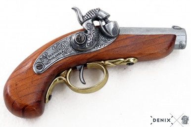 Philadelphia Deringer Percussie Pistool - Verenigde Staten - 1862 - Hout