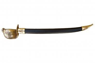 Denix Saber of Pirate Hayreddin Barbarossa - Turkey - Gold- 1546
