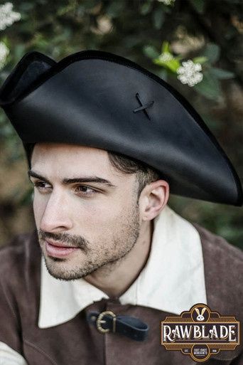 Jack Rackham Piratenhoed - Zwart
