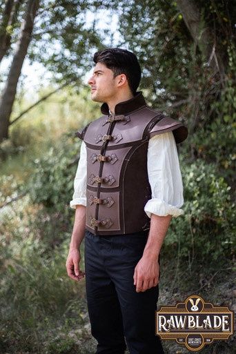 Jittu Jan Gepantserde Jerkin - Bruin