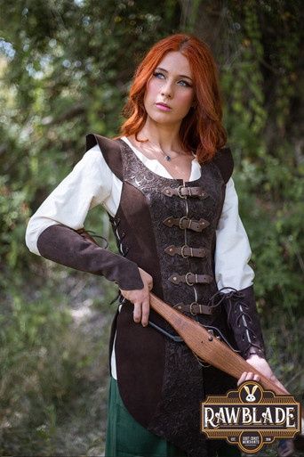 Ylenne Deluxe Lang Doublet - Bruin