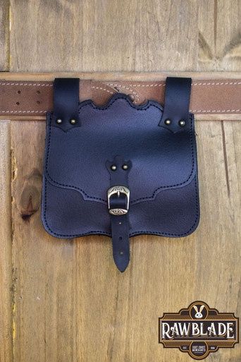 Hakoon Leren Tas - Zwart
