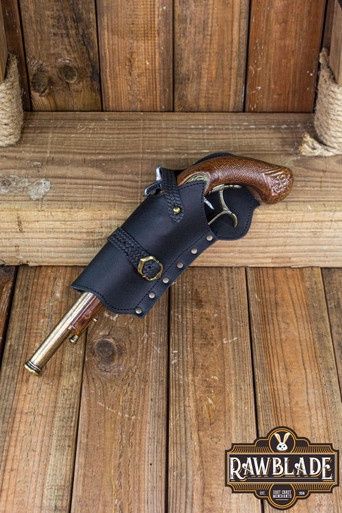 Jack Rackham Pistoolhouder Links - Zwart