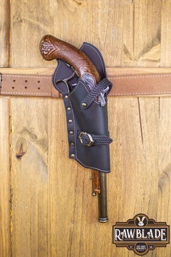 Jack Rackham Pistoolhouder Rechts - Zwart