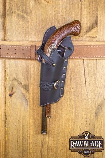 Jack Rackham Pistoolhouder Links - Zwart