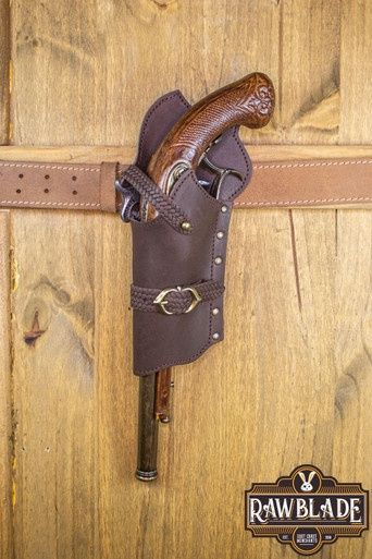 Jack Rackham Pistoolhouder Links - Bruin