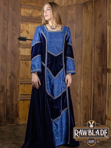 Castiliaanse Jurk - Blauw