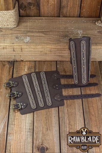 Hirdman Bracers - Bruin