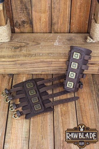Edekan The Hirdman Bracers - Bruin