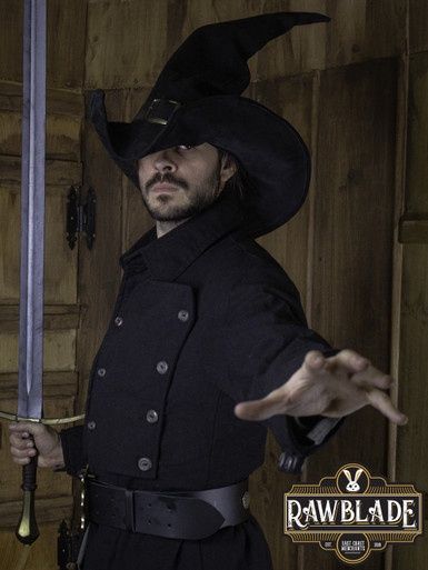 Wikka De Heksenhoed Splitleer - Zwart