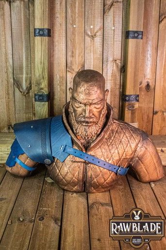 Krijger Pauldron - Blauw