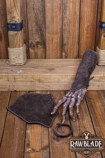 Vryla Splitleren Bracers - Bruin