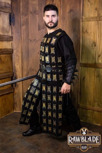Bruce Versterkte Brigandine - Zwart