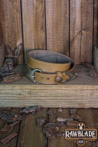 Hrothgar Viking Sierlijke Riem - Lichtbruin
