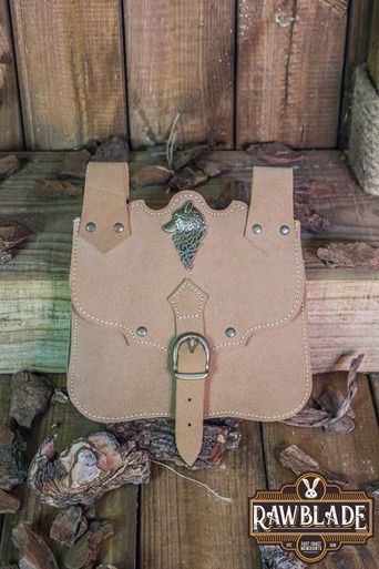 Lone Wolf Hakoon Leren Tas - Lichtbruin