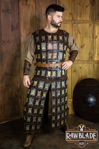 Bruce Versterkte Brigandine - Bruin