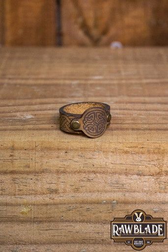 Lugh Lederen Ring - Lichtbruin