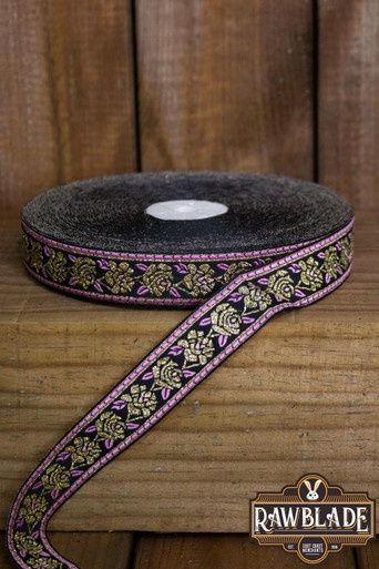 Tudor Trim 25mt - Roze