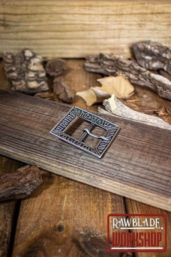 Templar Gesp Oud Staal