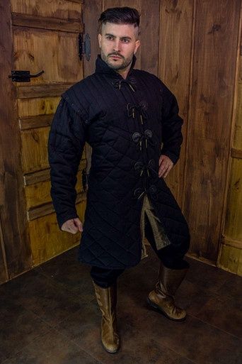 Bors Complete Torso Gambeson - Zwart