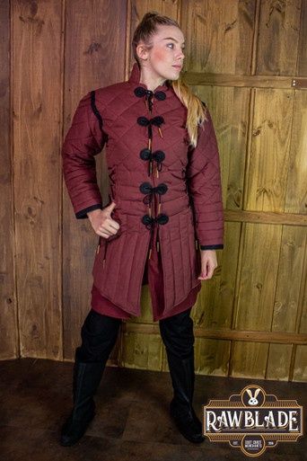 Morgause Gambeson Compleet - Bordeaux