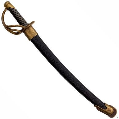 Sabel van Burgeroorlog Officier met Schede (Briefopener) - Verenigde Staten - 25 cm