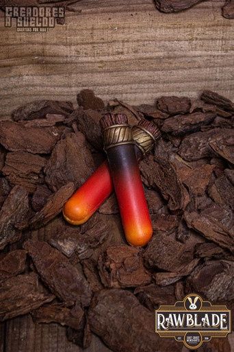 Alchemistische Flacon - Rood