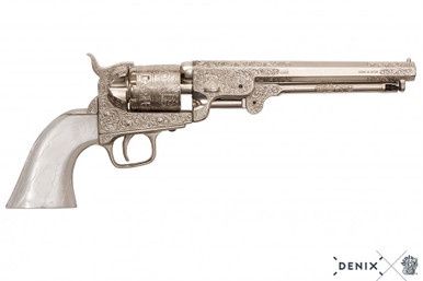 Colt Navy Revolver - Verenigde Staten - 1851 - Zilver