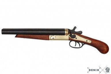 Wyatt Earp Afgezaagd Tweeloops Shotgun - Verenigde Staten - 1868 - Goud