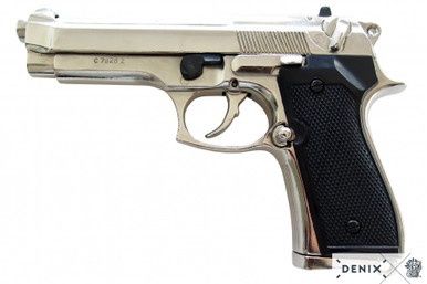 Beretta 92 F Pistool - Italië - 1975 - Chrome