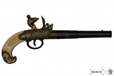 Tula Flintlock Pistool - Rusland - 18e Eeuw