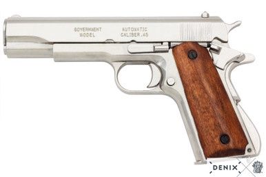 Colt Model 1911 Pistool (demonteerbaar) - Verenigde Staten - Chrome