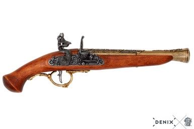 Flintlock Pistool - Duitsland - 17e Eeuw - Goud