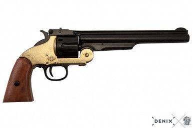 Smith&amp;Wesson Model 3 Schofield Revolver - Verenigde Staten - 1869 - Zwart/Goud